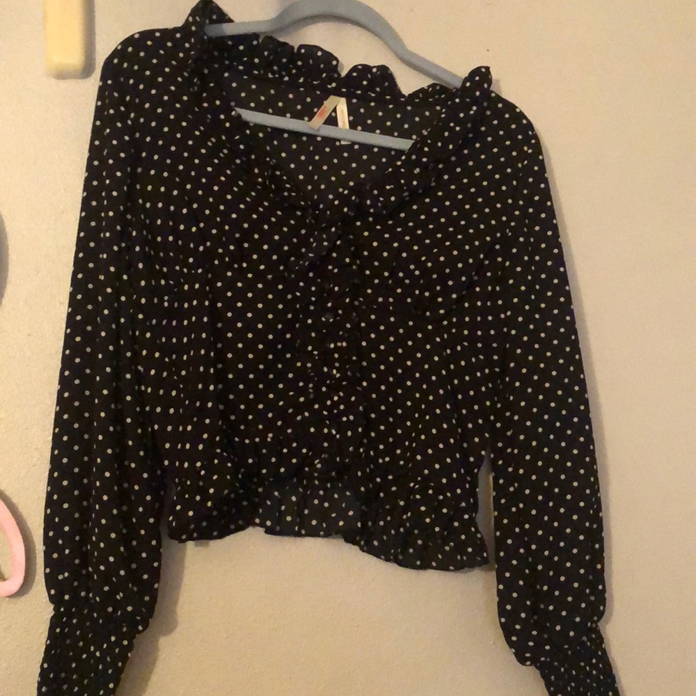 Polka Dot Blouse